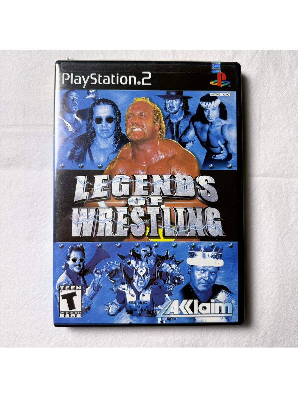 Legends of Wrestling Near Mint Playstation PS2 Game CIB - Tested Working